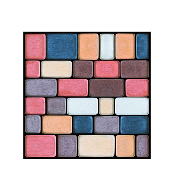 

3d self adhesive removable brick wall sticker diy tile decal home decor novelty
