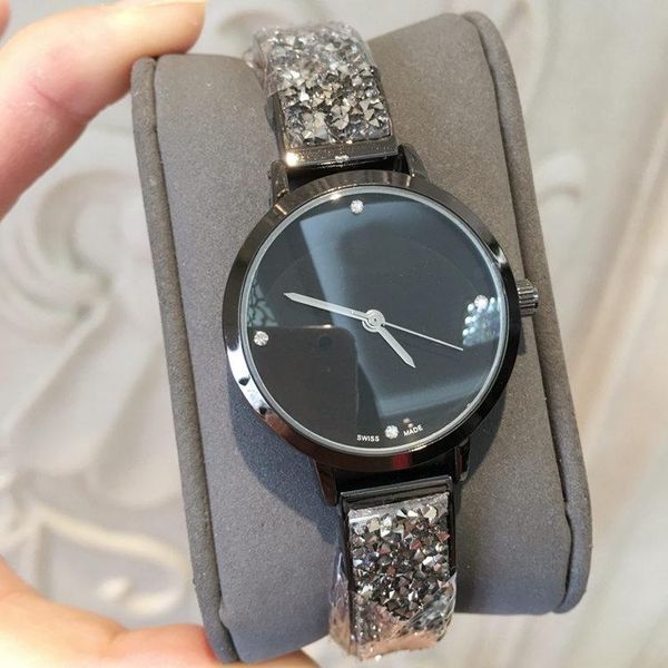 

хорошее качество top новая модель моды роскошные женщины часы с алмазные специальный дизайн relojes de marca mujer lady платье часы кварцевы, Slivery;brown