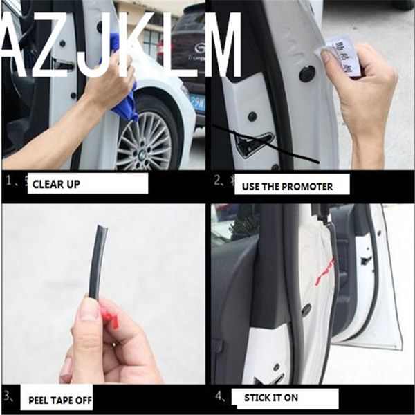 

ая 16.4ft ролл формовочных декоративной планка автомобили suv край двери scratch guard protector обложка u-образный клей molding diy газ про