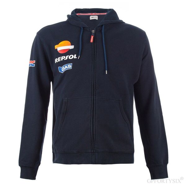 

Новые мужские мото GP толстовки Repsol для Honda HRC с капюшоном для мотоцикла