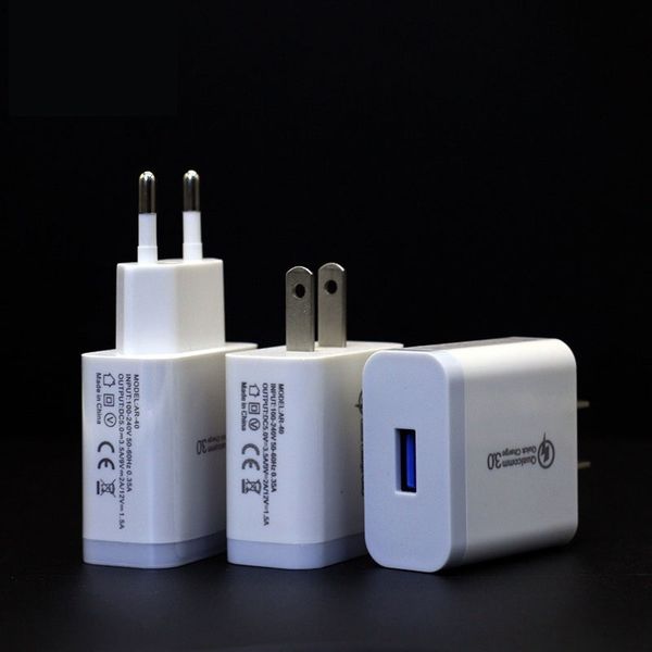

18w usb charger quick charge 3.0 qc3.0 fast charging mobile phone charger for iphone samsung xiaomi qc 3 0