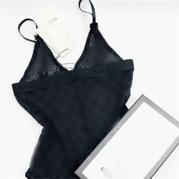 

latest letter embroidery women bodysuit all seasons transparent lady underwear birthday gift for girfriends trendy sleepwear