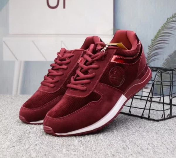 

luxury mesh breathable casual shoes women men designer sneakers shoes fashion run away shoe mixed color 2020, Black