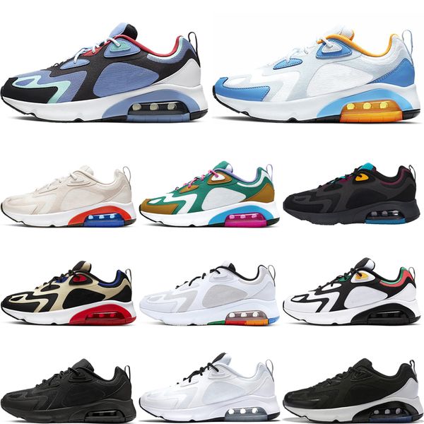 

nike air max 200 airmax shoes 2020 royal pulse 200 женщины мужчины кроссовки desert sand mystic green тройной черный мужские кроссовки спорт