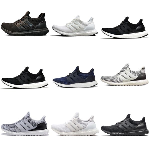 

2020 ultra boost 3.0 4.0 triple black white primeknit oreo cny blue grey men women running shoes ultra boosts ultraboost sport sneakers