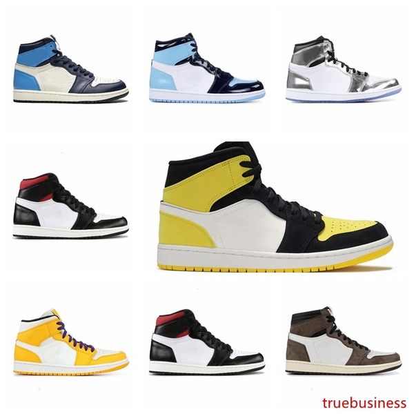 

2020 new 1 high og travis scotts basketball shoes spiderman unc 1s 3 mens homage to home royal blue men sport designer sneakers trainers