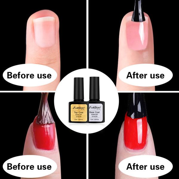 

base/coat transparent nail art gel uv led soak off long lasting primer nail manicure varnish cj666