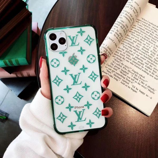 

designer luxury phone cases for iphone 11 pro case transparent protection cover shell for iphone x xs xr 8 7 plus back cover