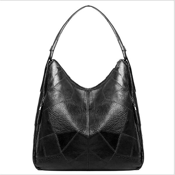 

pu leather female bag retro large capacity shoulder bag fashion ladies handbag