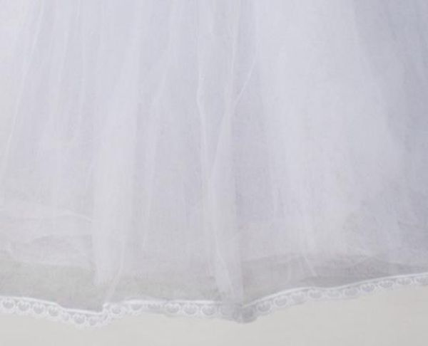 8 strati sottogonne rigide in tulle senza cerchi per la festa nuziale abiti con gonna gonfia abito da ballo stile crinolina gonna interna da sposa AL2630292e