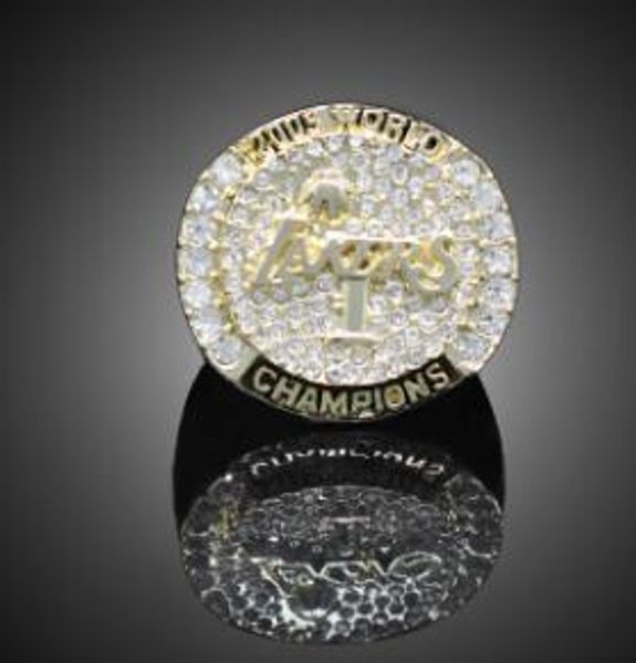 

Wholesale new 2019 2009 LAKERS KOBE BRYANT World championship Ring SIZE 11 Gift For Men