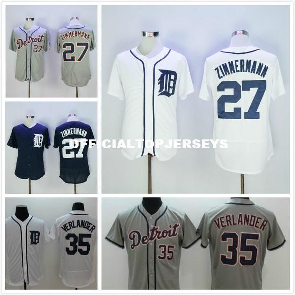 

35 justin verlander 27 zimmermann flexbase jersey, Black;blue