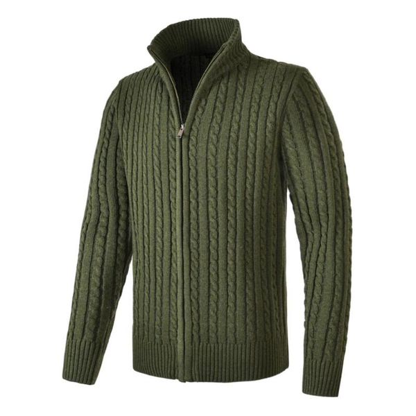 

voboom шерсти смесь свитер полный молнии кардиган рыбак мужская макет шеи длинным рукавом трикотаж с отделкой в рубчик краю 190, White;black