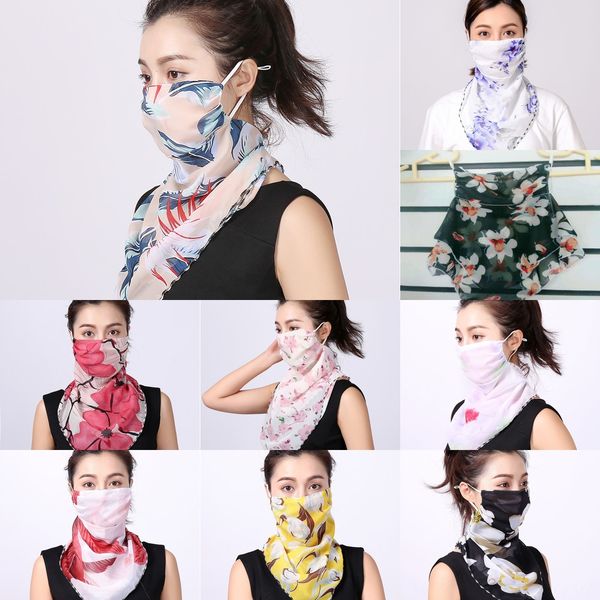 

adjps спорт на открытом воздухе головные банданы рыбалка волшебный шарф оголовье шеи головные уборы маска для лица велоспорт шарф теплее 3d, Black