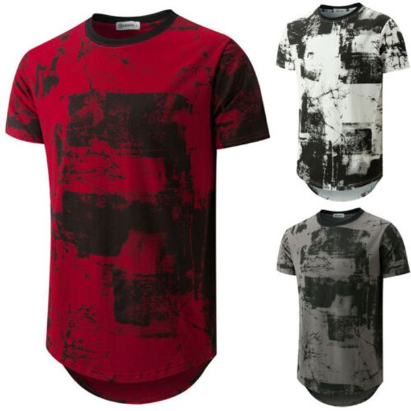

men summer t shirt slim fit casual clothing bodybuilding muscle tees men casual cotton t shirt men clothes 2019, White;black