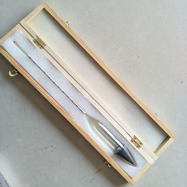 

soil hydrometer a soil hydrometer b densimeter analyzer wood box