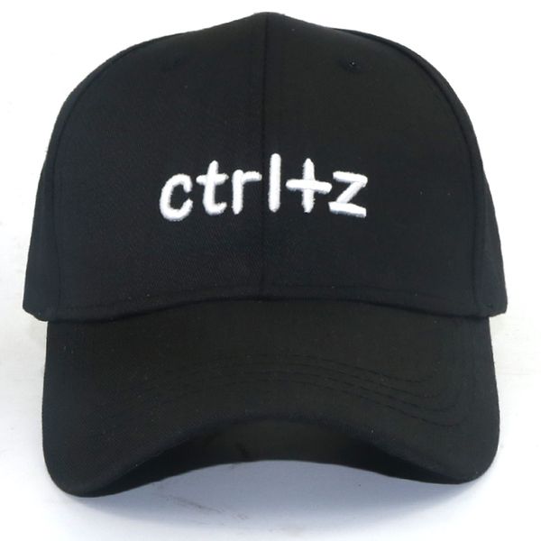 

fashion dad hat ctrl+z big bone embroidery baseball cap adjustable cotton snapback hats sports cap casual caps wholesale, Blue;gray