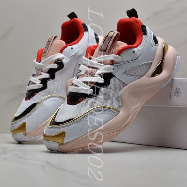 

2020 new charlotte olympia rise charlotte woman pink white red black sports shoes size 36-40