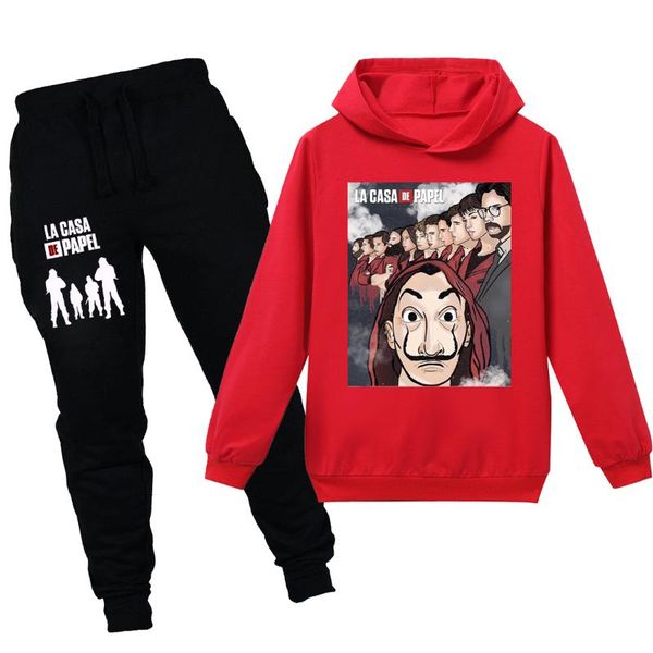 

cotton baby girl outfit set costume la casa de papel hoodies for teen boys long sleeve kids sweatshirts christmas clothes, White