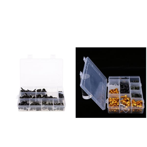 

502 pieces motorcycle sportbike fairing bolt kit fasteners clip screws aftermarket replacement parts