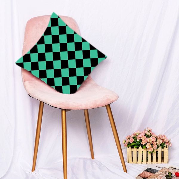 

40*40cm demon slayer pillowcase kimetsu no yaiba printed pillow cover anime grils decorative pillowcase customize gift pillow case