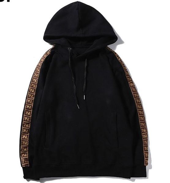 

2020 new mens womens sweatshirt hoodies stripe fashion long sleeve pullover casual blouse running wholesale b101568q, Black