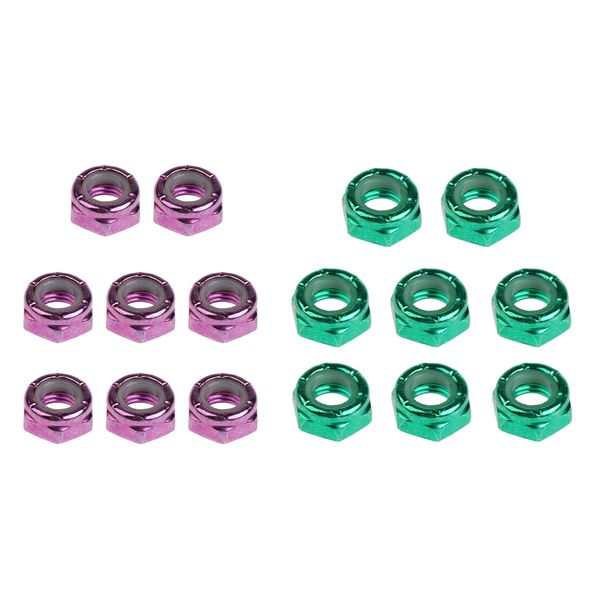 

16pcs skateboard screws and nuts for trucks repairing or rebuilding