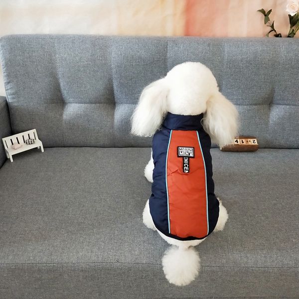 

pet costume autumn winter pet dog cotton coat dogs overalls pet stitching warm ski suit puppy clothing for pets clothing s-xxl
