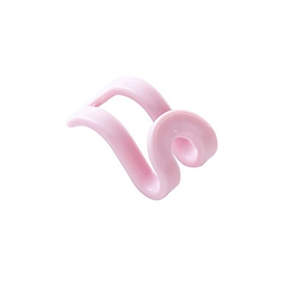 

10pcs/lot multifunctional flocking mini magic hanging hooks for clothes rack hanger string travel clothing organizer lp0125