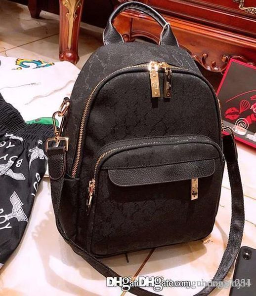 

capacity backpack purse bag tide fashion contracted new printing large female han edition leisure travel book designer backpacks for school