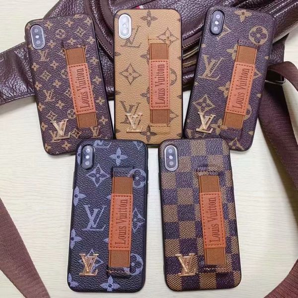 

Роскошные дизайнерские телефоны Чехлы для iPhone 11 Pro Max 6 7 8plus XS XR PU кожа Классической