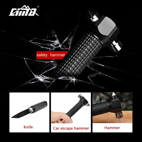 

cima car hammer emergency tool auto car safety escape hammer seat belt cutter