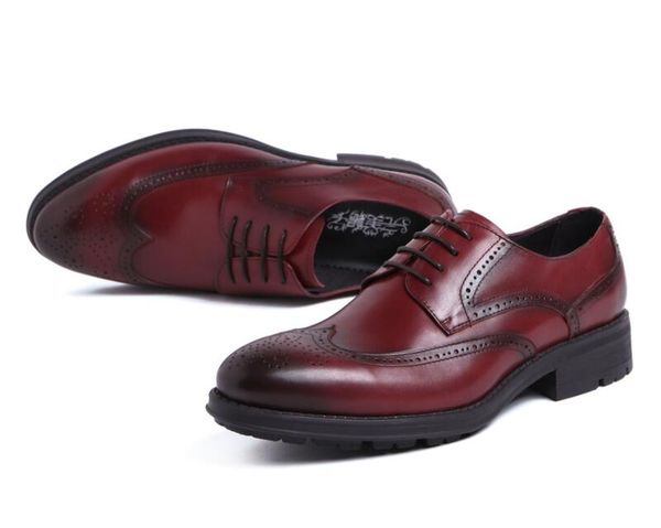 Blau Weiß Gelb Herren Schuhe Arbeitskleidung Stil Runde Kappe Weiche Sohle Rindsleder Hochzeit Mode Oxfords Homme