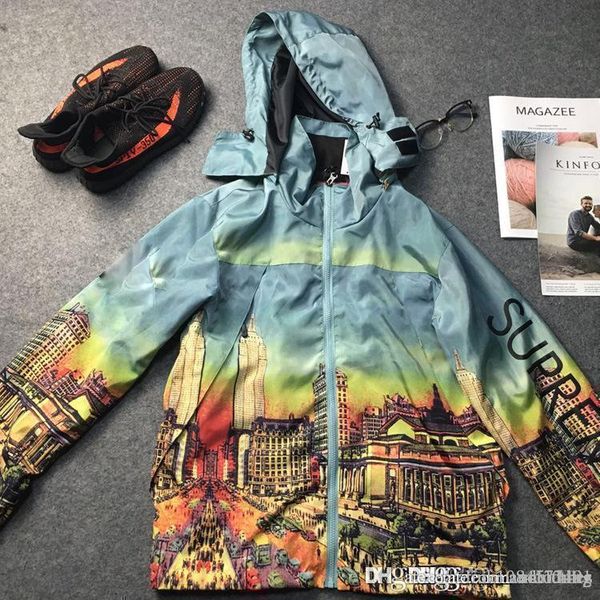 

мужские 2019 роскошь дизайнер одежды оригинал street hip hop trend ветрозащитный водонепроницаемый открытый спорт отдых мужские куртки повсе, Black;brown