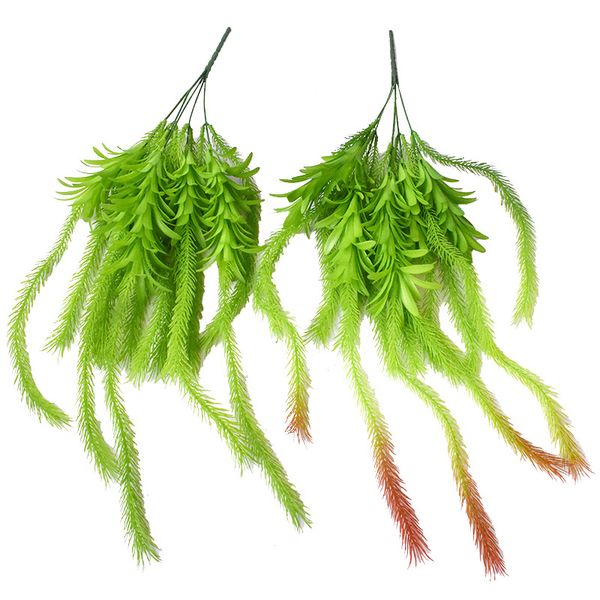 

artificial plants green fern wall hanging plants vines for home outdoor garden decoration