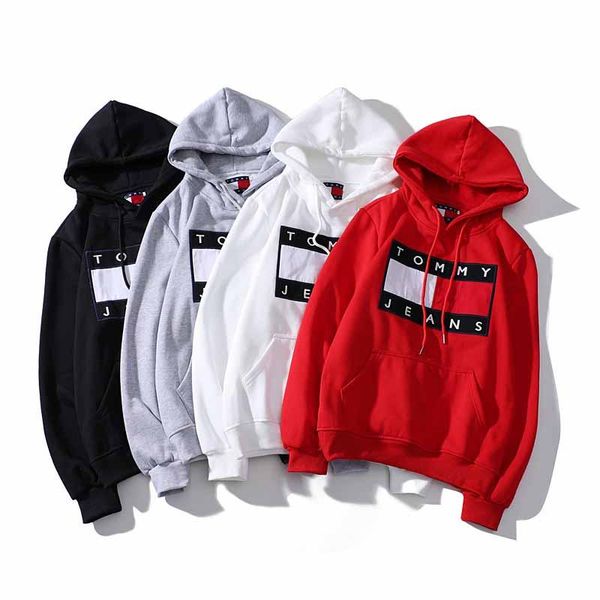 

2019 vetements hoodie autumn winter fashion casual streetwear vetements sweatshirts france flag embroider vetements hoodie pullover m-3xl, Black