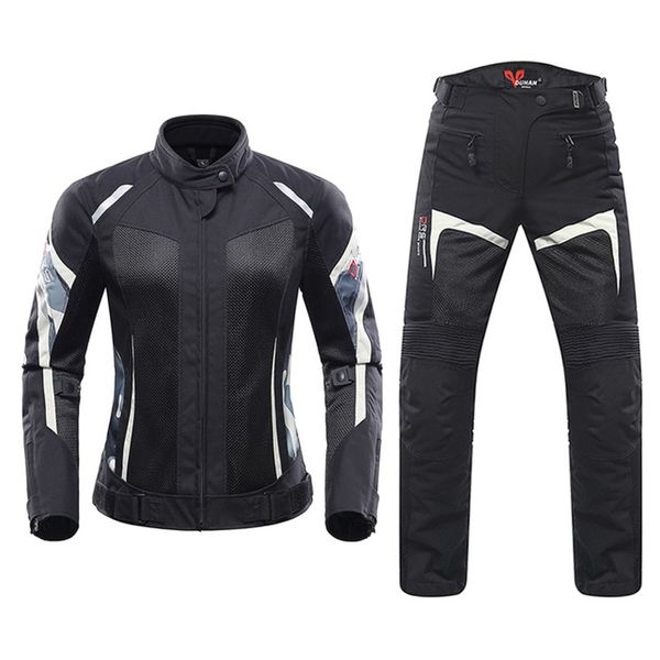 Para hombre Traje de Cuero Moto Motocicleta Motorista Cuero Chaqueta Pantalón de carreras