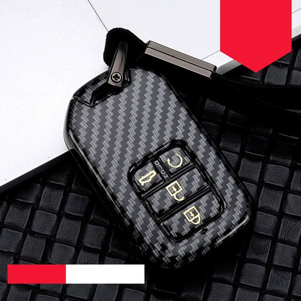 

abs shell car key case for honda hrv civic 2017 accord 2003-2007 cr-v pilot euro jade 2014-2016 car styling new