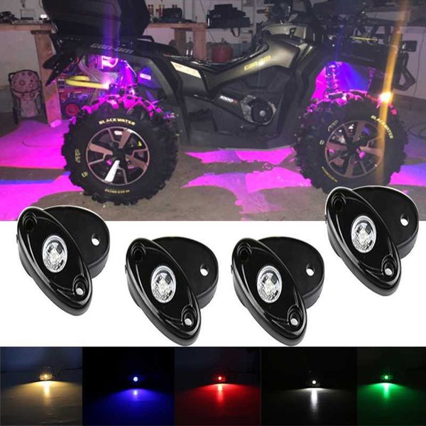 

led 18w under car light atmosphere lights for off-road vehicle atv suv truck tractor boat 2 pcs