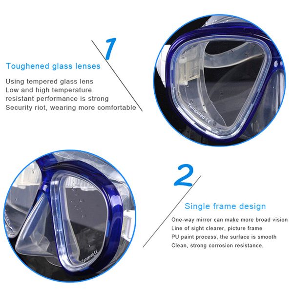 

diving goggles anti-fog clear wide view swimming glasses for summer swimming jt-drop ship