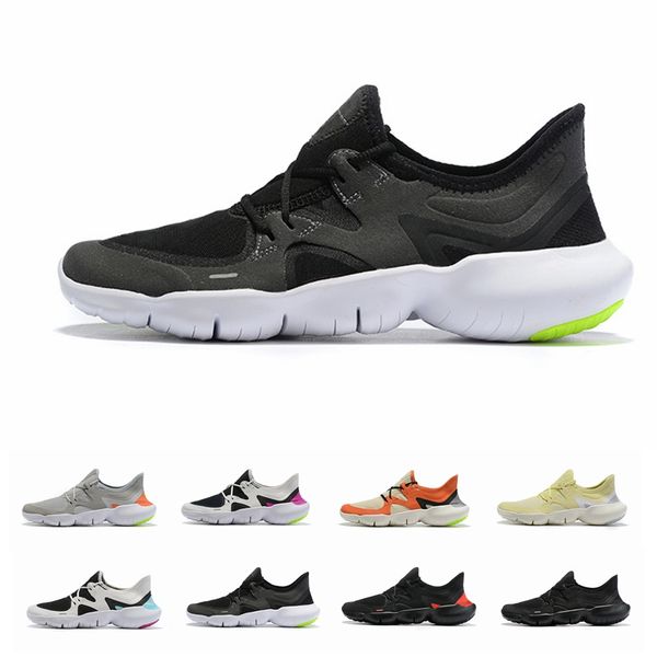 

2019 new rn 5.0 orange black volt white mens running shoes for men womens sports zoom designer sneakers trainers size 40-46