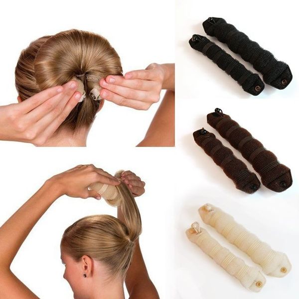 Women Girl Magic Style Hair Styling Tools Buns Braiders Curling
