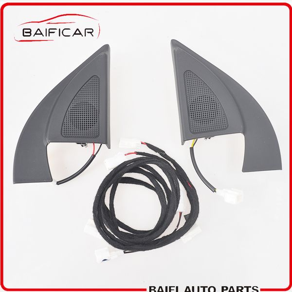 

baificar brand new genuine triangle head tweeter speakers car audio trumpet speakers tweeter with wire for kia rio k2 2011-2016