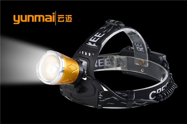 

xml t6 blue hunting night go fishing light charge long s headlights