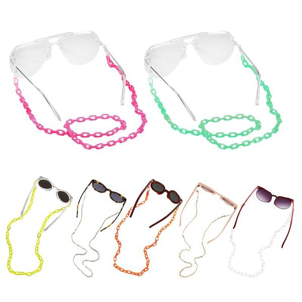 

acrylic sunglasses chain women reading glasses eyeglass adjustable holder c6ud, Silver