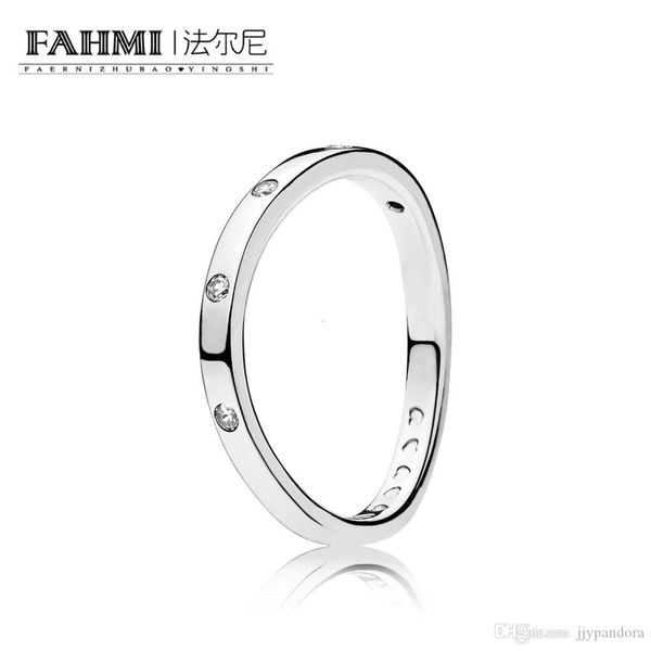 

hywo 100% 925 sterling silver 1:1 original authentic charm 197113cz temperament fashion glamour retro ring wedding women jewelry, Slivery;golden