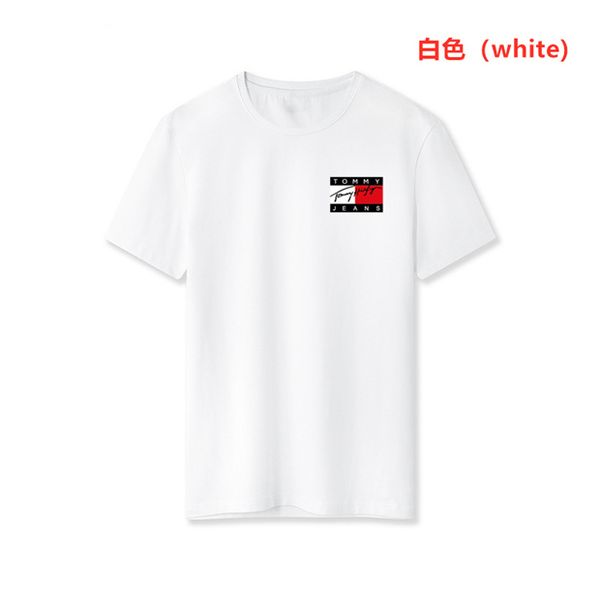 

the latest fashion men's crime designer t-shirt men's t-shirt women's fashion summer street hip hop summer t-shirt;1t tm, White