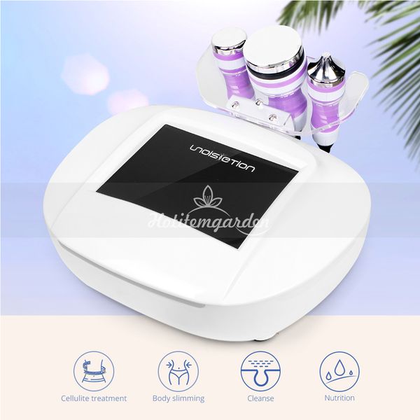 

3in1 unoisetion cavitation beauty equipment cellulite removal weight loss machine at home