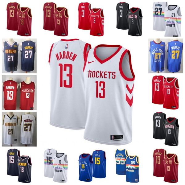 

Ncaa men hou ton 13 harden jer ey jame rocket chri 13 paul denver 15 nikola nugget mutombo jokic dikembe jamal 27 murray ba ketball