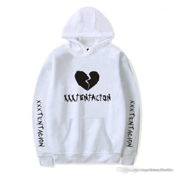 

rapper hoodies fans american fleece sweatshirts xxxtentacion men women r.i.p, Black